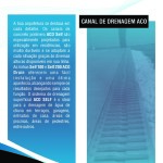 Folder - Canais de Drenagem ACO