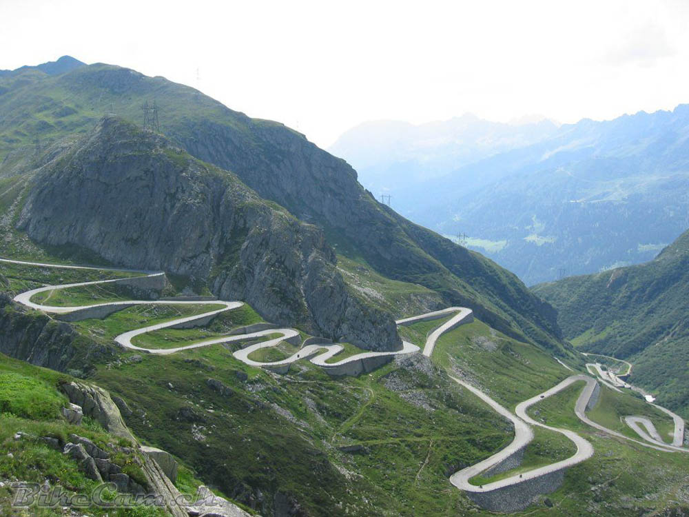 Estrada Stelvio Pass Road