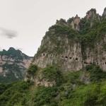 Tunel da Estada Guoliang Visão da Montanha